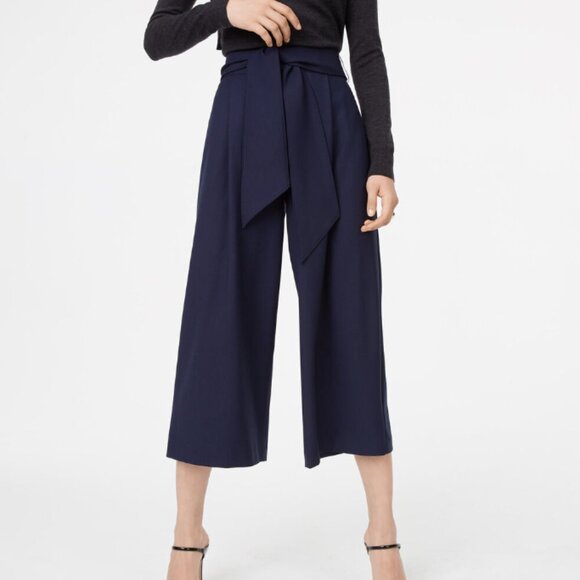 Club Moncao Izabelah Pants Navy Size 2 Worn Once Excellent Condition - Picture 1 of 5